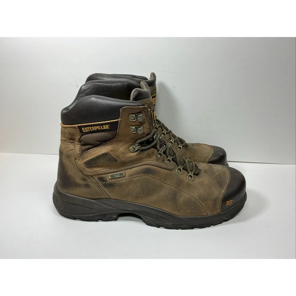 Caterpillar Diagnostic Hi Work Boot Mens Sz 11 Waterproof Thinsulate Steel Toe